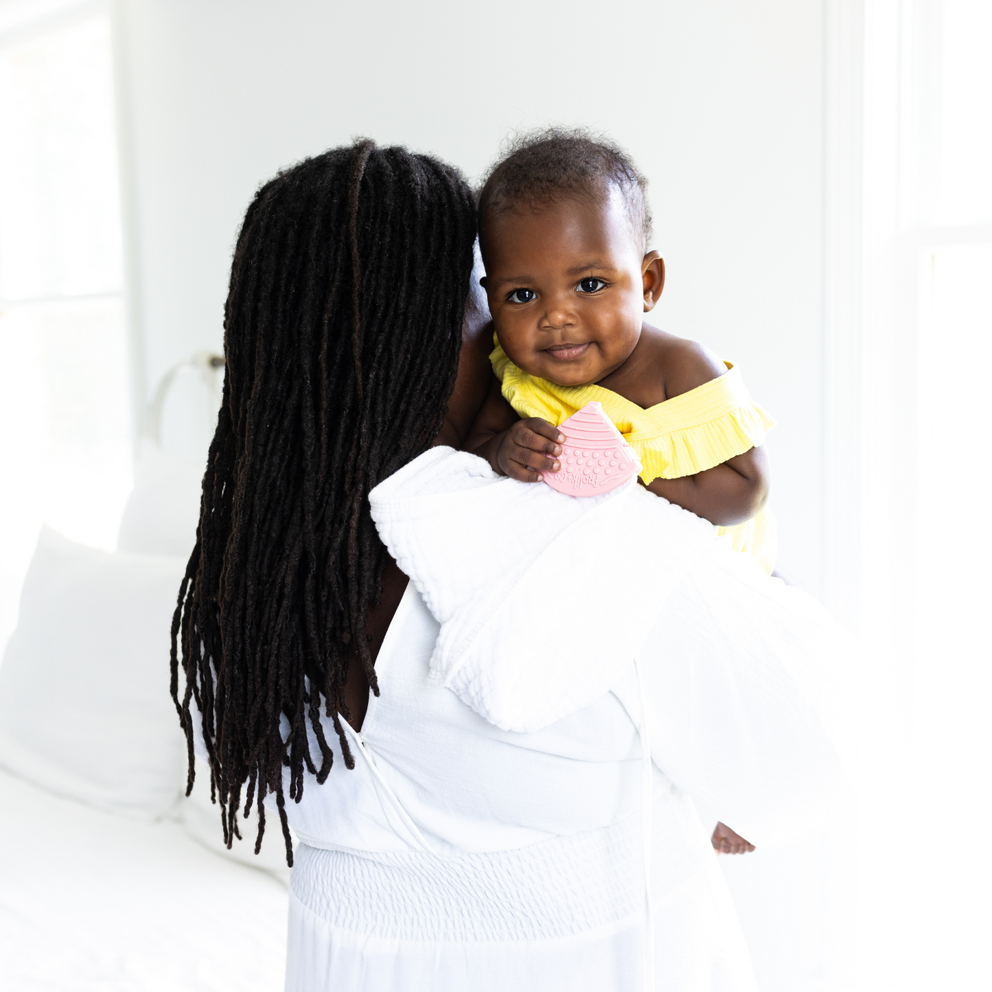 Papaya Chill Toothi teether – Playful and soothing teething relief.