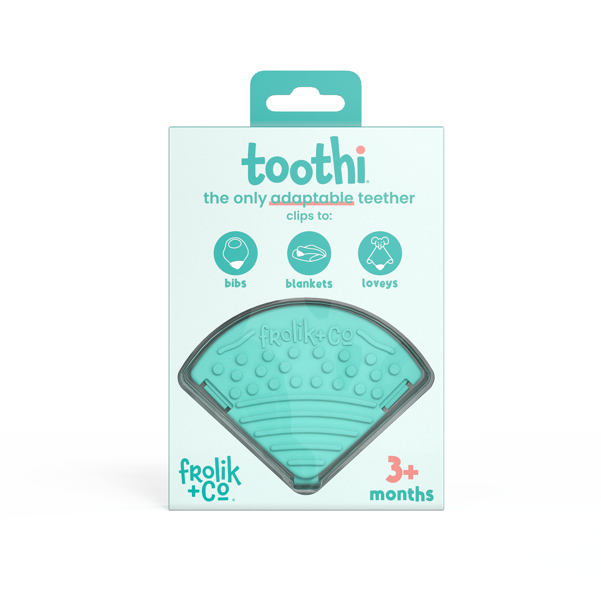 Fresh Turquoise Toothi Teether –Instant Baby Teething Relief