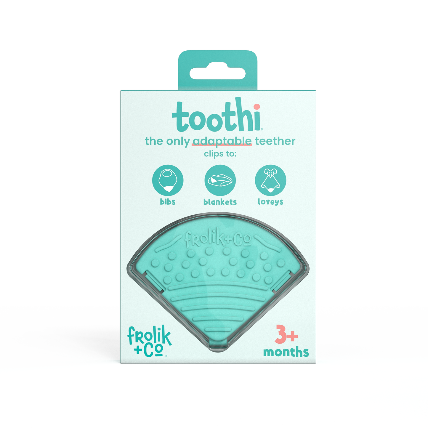 Teal Toothi teether pack – Colorful teething solution